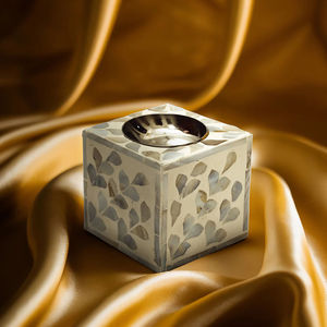 Luxury Mother of Pearl <b>Bakhoor</b> Incense Burner Set Mabkhara <b>Oud</b> Charcoal Burner with Storage Box Decorative Tray - Product Image 4