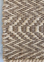 Ensembles de tapis AISHA FABS Curve Model modernes texturés, tissés à la main, antidérapants, réversibles, en jute, à tissage plat, pour usage domestique et commercial