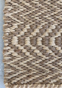 AISHA FABS Curve Model Modern Textured Hand Woven Non-Slip Reversible <b>Jute</b> Flat Weave Area <b>Rugs</b> Sets for Home & Commercial Use - Product Image 5
