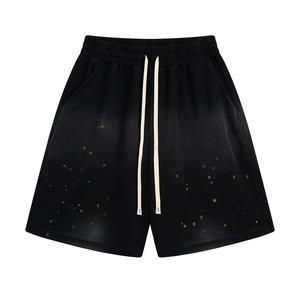 Pantalones Cortos Deportivos Personalizados al por Mayor para Hombre, Ligeros, de Secado Rápido, Transpirables, 100% Algodón, para Correr, Gimnasio, Entrenamiento, Verano, con Cordón Ajustable - Product Image 2