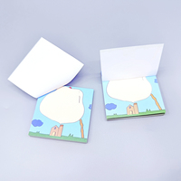 Vente en gros de blocs-notes de dessin animé mignon papeterie décorative notes autocollantes en carton kraft offset panneau duplex-pour la gestion des factures