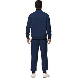 Trajes de sudor deportivos de entrenamiento masculino de alta calidad, Conjunto personalizado de 2 piezas, diseños de chándal para correr, conjuntos de chándales de gimnasio para hombres - Product Image 2