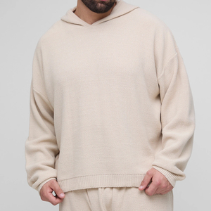 Conjunto de Sudadera con Capucha y Pantalones Cortos de Dos Piezas para Hombre, Ropa Casual de Verano, Venta al por Mayor, Sudaderas con Capucha y Pantalones Cortos Personalizados - Product Image 6