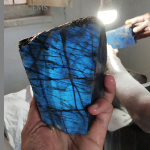 Piedra de Labradorita Azul Fuego Natural al por Mayor, Cristal en Bruto para Joyería y Decoración del Hogar, Piedra Tradicional - Product Image 6