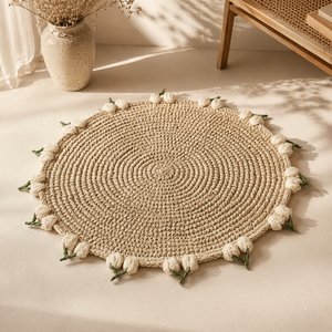 Wholesale Price Top Selling <b>Table</b> <b>Mat</b> Custom Handmade Place <b>Mat</b> Round Elegant Raffia <b>Table</b> <b>Mat</b> from Indian Exporter - Product Image 1