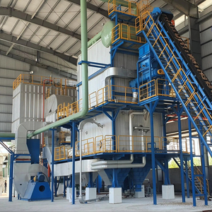 Chaudière à vapeur industrielle verticale à lit fluidisé à tubes, à biomasse, double tambour, haute efficacité, alimentation automatique, 115 TPH - Product Image 1