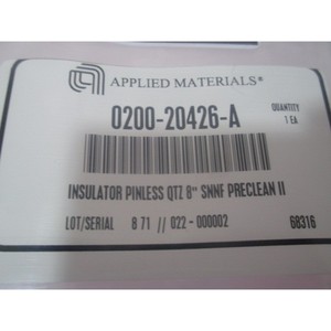 AMAT 0200-20426 Aislador de Cuarzo sin Pin de 8" SNNF - Equipo y Piezas de Semiconductores de Confianza de la Marca Global Legacy - Product Image 6