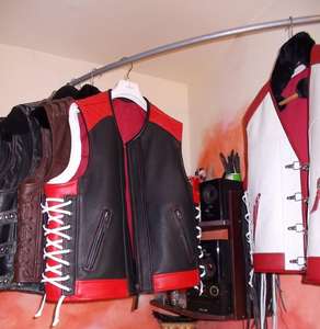 Nouveau Gilet de Course en Cuir pour Moto, Coupe-Vent, Grande Taille, Personnalisé OEM 2026 – Fournisseur Professionnel de Gilets de Sécurité pour Hommes - Product Image 4