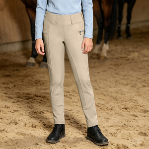 Pantalones de equitación para mujer y niña, estilo moderno, con agarre completo, alta elasticidad, antideslizantes, duraderos y agradables al tacto. - Product Image 2