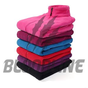 Veste polaire coupe-vent pour femme, manches longues, couleur violette, imprimé par sublimation motif éclair, pour l'automne et les activités de plein air - Product Image 4