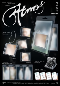 SHINEE - [ ATMOS ] 6TH MINI (Versión SMINI) Álbum de K-Pop en CD, el Más Vendido en Corea, para Todas las Edades - Product Image 5
