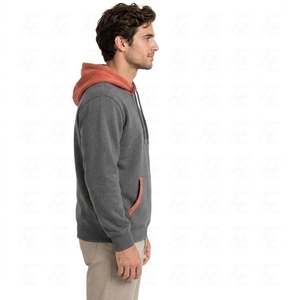 Maßgefertigter Schwergewichts-Trainings-Hoodie aus Fleece mit Besticktem Team-Branding für Fußball- und Basketballvereine OEM-Fabrik - Product Image 6