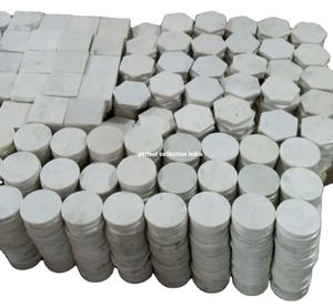 Ensemble de 6 sous-verres en marbre modernes de haute qualité pour café, thé ou table de cuisine - Product Image 6