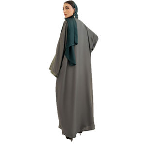 Abaya Bordada Personalizada para Mujer, Nueva Llegada, Estilo Árabe de Dubái, Vestido Musulmán de Manga Larga para Mujer - Product Image 2
