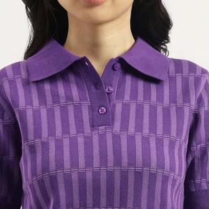 Polo de Algodón Cómodo para Mujer, Polo de Corte Refinado para Mujer, Polo Casual de Alto Rendimiento para Mujer, Polo Clásico Contemporáneo para Mujer - Product Image 5