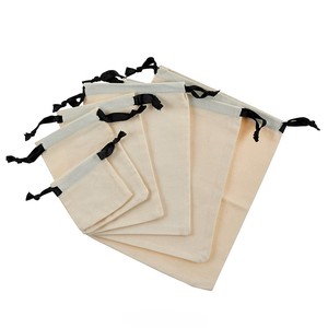 Sac en mousseline personnalisable et réglable, polyester/coton, impression numérique, écologique, lavable, durable, résistant à l'eau - Product Image 2