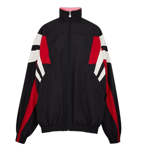 Unisex Solid Polyester Varsity <b>Jacket</b> Stand Stylish Print High Quality Heat-Transfer Design Custom Front Logo <b>Zipper</b> Breathable - Product Image 5