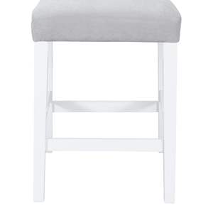 Ariya ชุดเก้าอี้บาร์สีเทา2ชิ้น - Product Image 2