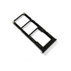 Bandeja para Tarjeta SIM y Micro SD Negra para Samsung Galaxy A02 2021 A022F, Pieza de Repuesto - Product Image 1