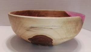 Cuencos de Servir de Madera de Roble Pulida Hechos a Mano, Estilo Americano, de la Mejor Calidad, Elegantes y Duraderos, Ideales para Regalos Empresariales - Product Image 3