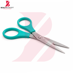 Ciseaux de coiffure professionnels en acier inoxydable avec manche en plastique de qualité supérieure, lame tranchante, outil de coupe de cheveux pour salon - Product Image 5