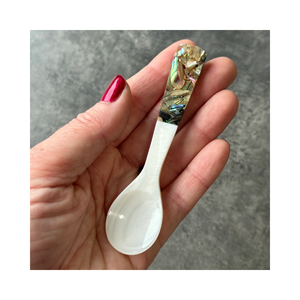 Cuchara artesanal de nácar, cuchara de concha natural, cuchara de ostra, cuchara para degustación de mariscos, vajilla de lujo, proveedor de Vietnam - Product Image 2