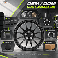 Jantes forgées à dix branches noir brillant 18-22 pouces 5x112 5x114.3 VIW-190 pour BMW Audi Mercedes-Benz