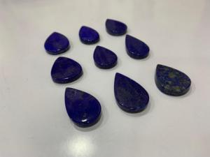 พลอยลาพิส ลาซูลีธรรมชาติทรงหยดน้ำ คุณภาพสูง สีน้ำเงินเข้ม สำหรับทำเครื่องประดับ ขายส่ง พลอยประจำเดือนเกิดเดือนพฤษภาคม - Product Image 3
