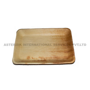 Fruits compostables plateau de service assiette à feuilles ensemble compostable écologique assiettes à vaisselle pour le stockage assiettes à légumes à salade - Product Image 3