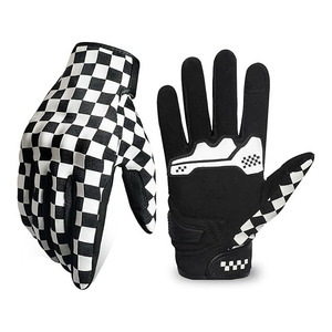 Guantes de Motocicleta Premium, Guantes de Protección Completa para los Dedos con Refuerzo en los Nudillos para Uso en Carretera y Todoterreno - Product Image 1