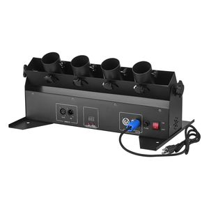 Macchina Spara Coriandoli Elettrica ad Alta Potenza, Lanciatore Portatile a 4 Colpi, Controllo Remoto Manuale DMX512 per Feste - Product Image 1