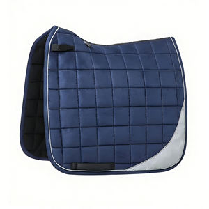 Equestrian Products High Quality Horsing Foam Satin Saddle Colourful <b>Crochet</b> Ear Bonnet Horse Polo Wraps Glitter Saddle Pads <b>Set</b> - Product Image 3