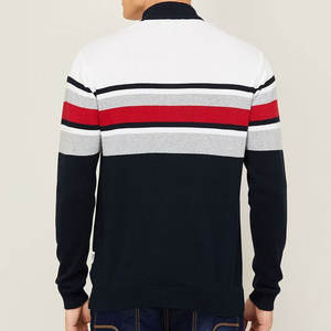 Sweat-shirts classiques pour hommes à demi-zip, tendance et de qualité supérieure, en mélange de coton, à manches longues, résistants - Product Image 3