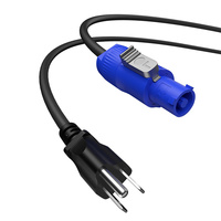 Câble d'alimentation professionnel PowerCon vers IEC C13, 1-10m, robuste, pour éclairage LED Par et projecteurs mobiles