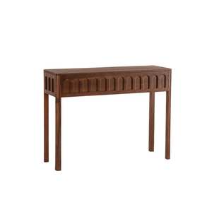 Classic Vintage <b>Slim</b> Solid Wood <b>Console</b> <b>Table</b> with Elegant Finish for Living Room Bedroom Entryway and Stylish Home Decor - Product Image 4