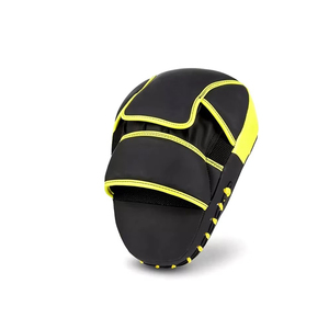 Mitaines de boxe en cuir PU personnalisées de haute qualité, nouveaux modèles, vente en gros, équipement d'entraînement respirant, pads de frappe pour arts martiaux - Product Image 5