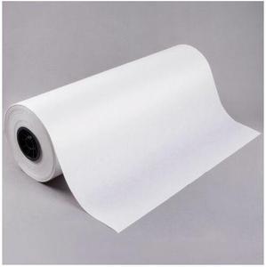 Rouleau de papier kraft blanchi enduit de PE de qualité supérieure, imperméable, de qualité alimentaire, blanc, pour emballage et affiches, disponible à la vente - Product Image 1