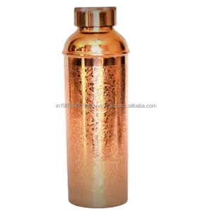 High Shinny Eye Catching Bar Bottle Decorative Office Home Pure Metal Water Bottle By Amaz Exports Eco Friendly