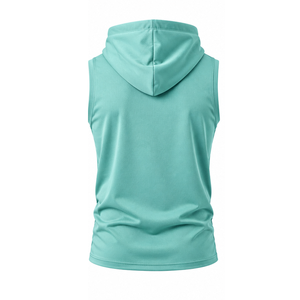 Premium Quality Cotton Men Sleeveless <b>Hoodie</b> Gym Training Fit Sports <b>Hoodie</b> OEM ODM Private Label Supplier Sleeveless <b>Hoodie</b> - Product Image 6