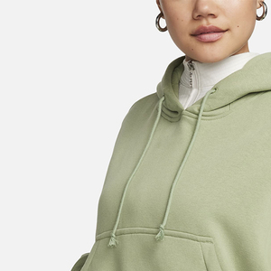 Team <b>Builder</b> Custom Women's Distressed Hooded Jogger Tracksuit Set | Organic Cotton Fleece Loose Fit Hoodie Flare Pants | OEM - Product Image 2
