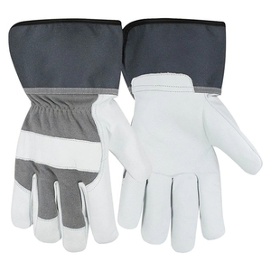 Cow Leather Working <b>Gloves</b> Hand Protection Safety Work Rigger Working <b>Driver</b> <b>Gloves</b> - Product Image 2