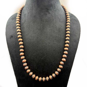 Collier Navajo en cuivre à billes, fait main, oxydé, avec collier en cuivre / Perles en cuivre Navajo toutes tailles, très demandé - Product Image 2