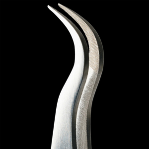 Pince à épiler la plus populaire pour extensions de cils, marque privée, en acier inoxydable, avec pointe fine et poignée ergonomique - Product Image 3