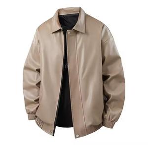 <b>B3</b> <b>bomber</b> <b>jacket</b> men's sheepskin genuine leather sheep lining locomotive thick motorcycle <b>jacket</b> - Product Image 1