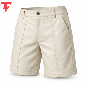 Premium <b>Men</b> <b>Leather</b> <b>Shorts</b> Offer Durable Material Soft Feel And Comfortable Movement For Modern Streetwear And Lifestyle Outfits - Product Image 3