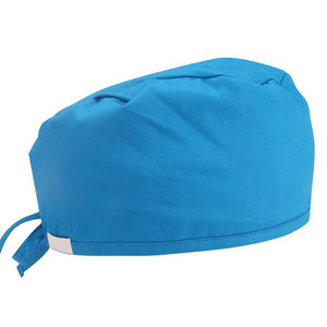Bonnets chirurgicaux en tissu denim doux Spandex/Polyester avec détection d'aiguilles pour infirmières, chirurgiens, assistants médicaux, ajustables - Product Image 4