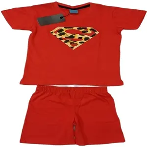 Neuestes Design Sommer Jungen-T-Shirt Hosenset kundenspezifische Aufdruck-Logo Kleinkinder Kinder Kurzarm-Sommer-Set für Jungen