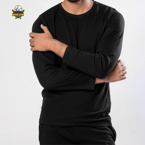 T-shirt à manches longues pour homme, séchage rapide, respirant, durable, design personnalisé, sport, course à pied, écologique, prix de gros - Product Image 5