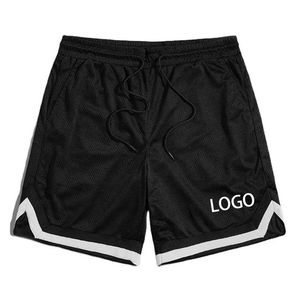Custom Logo <b>Men's</b> Mesh Athletic <b>Shorts</b> Breathable Quick Dry Sport Gym Basketball <b>Shorts</b> Running Training Fitness <b>Shorts</b> For <b>Men</b> - Product Image 1