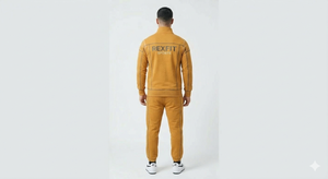 ชุดวอร์มออกกำลังกายผู้ชายไซส์ใหญ่ ระบายอากาศได้ดี ผ้าฟลีซ ชุดวิ่ง โลโก้ ราคาถูก ผลิตแบบ OEM เสื้อผ้ากีฬาแบบยั่งยืน สินค้ามาใหม่ - Product Image 5